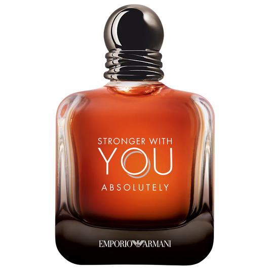 Armani Beauty Stronger With You Absolutely Parfum with Rum & Cedarwood